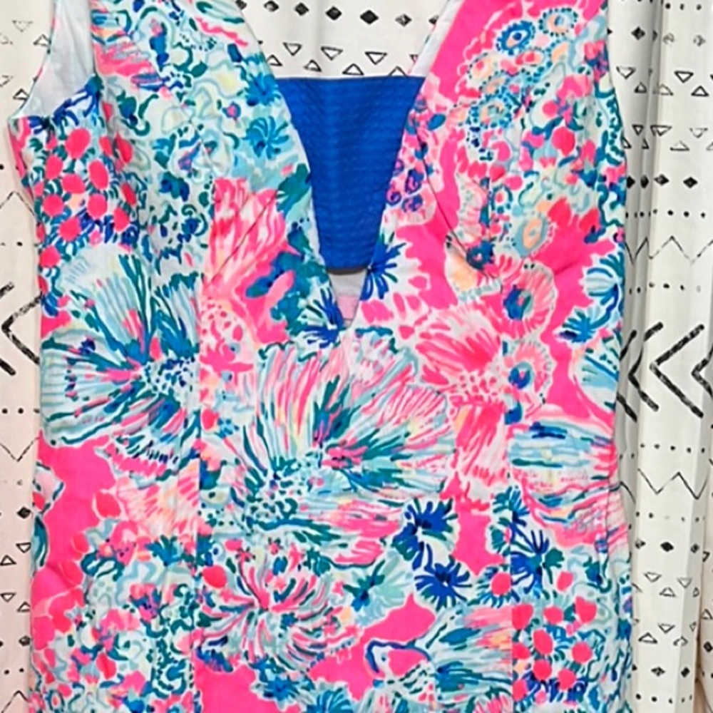 Lilly Pulitzer Shift Dress with Cutout